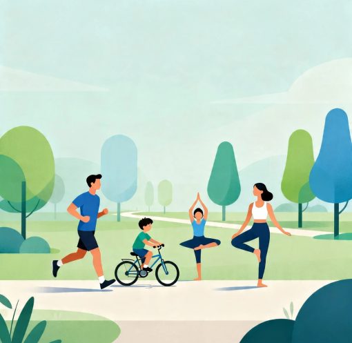 Sposoby na zwiększenie aktywności fizycznej w rodzinie